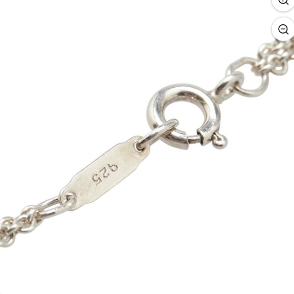 Full inclusion🌼🌸Tiffany & Co. Infinity Silver Necklace W/ Pouch-No callouts- - Picture 6 of 11